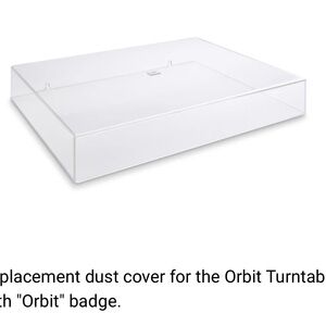 U-Turn Turntable Orbit Replacement Dust Cover NWOT